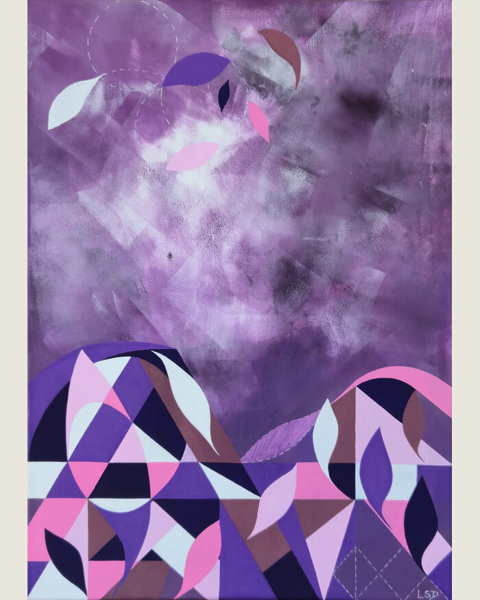 Purple Alchemy, composition portrait